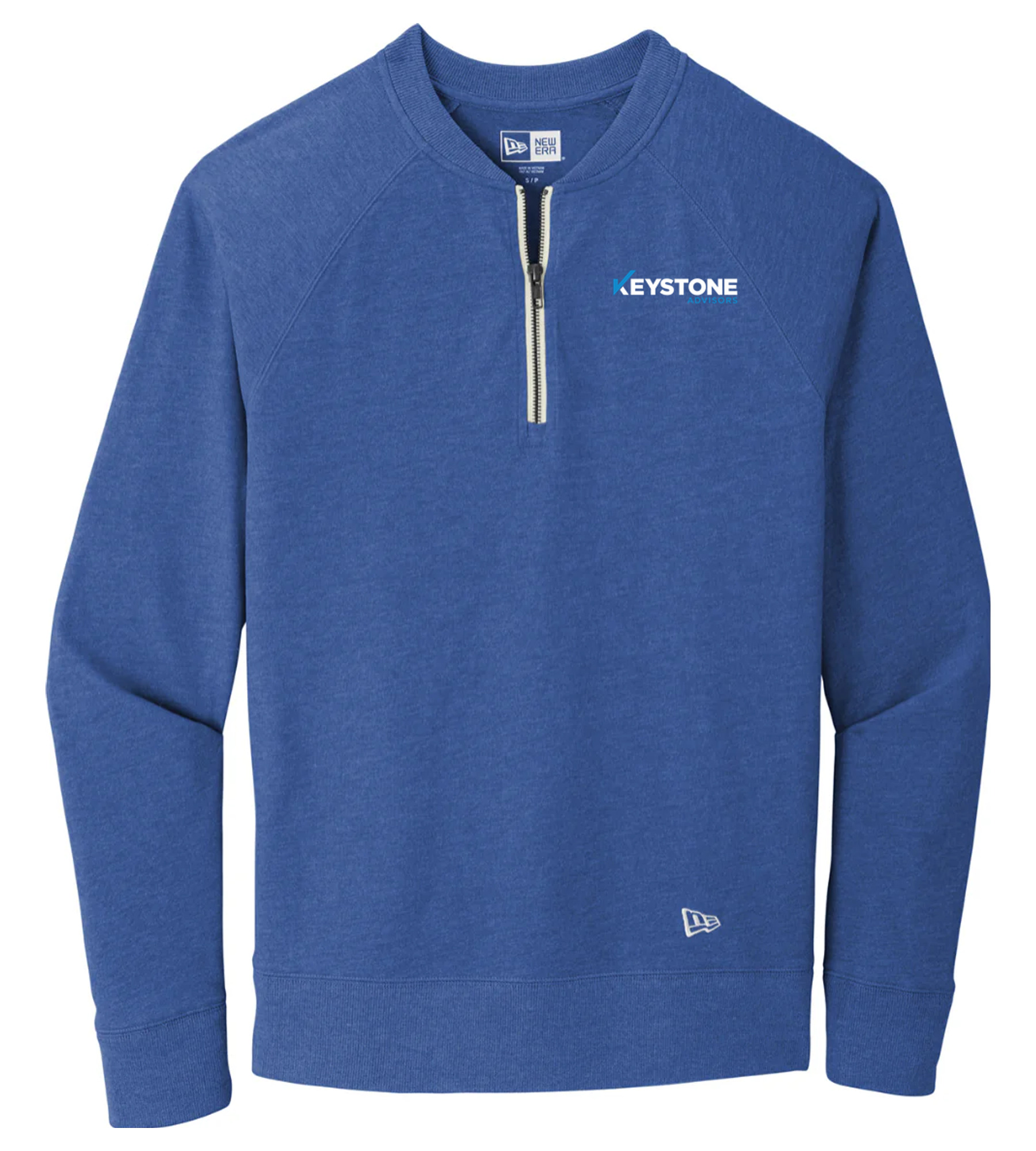 New Era Sueded Cotton Blend 1/4-Zip Pullover