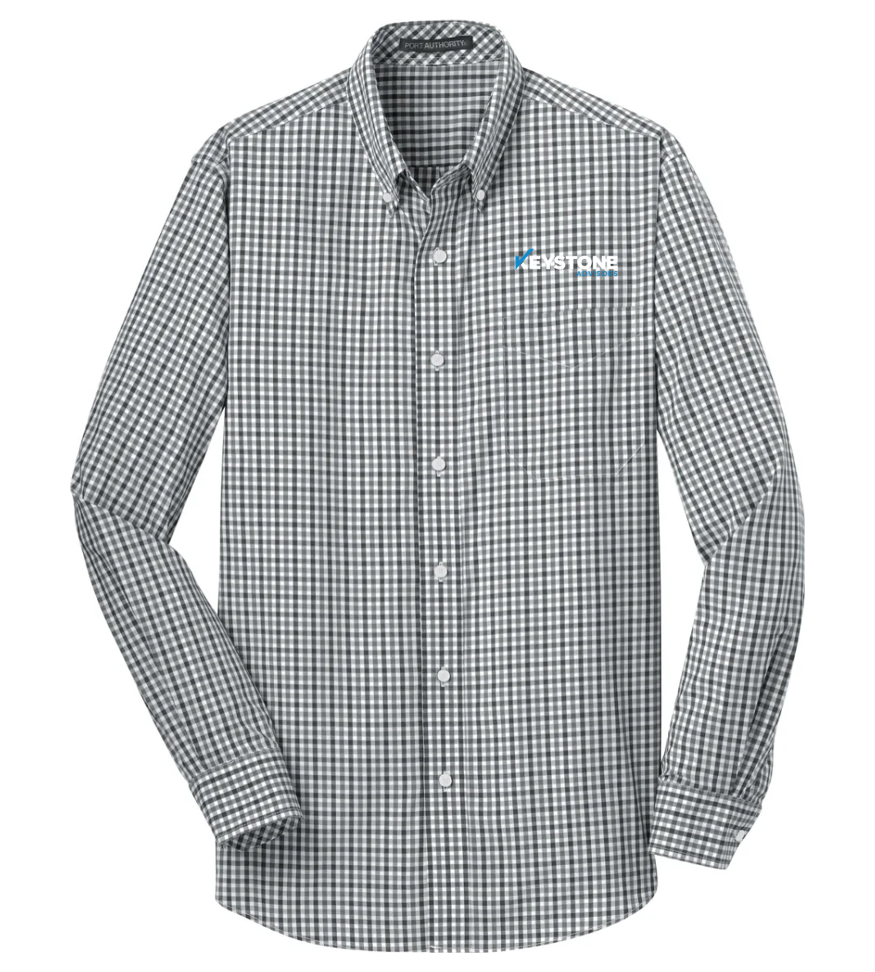 Port Authority Long Sleeve Gingham Easy Care Shirt